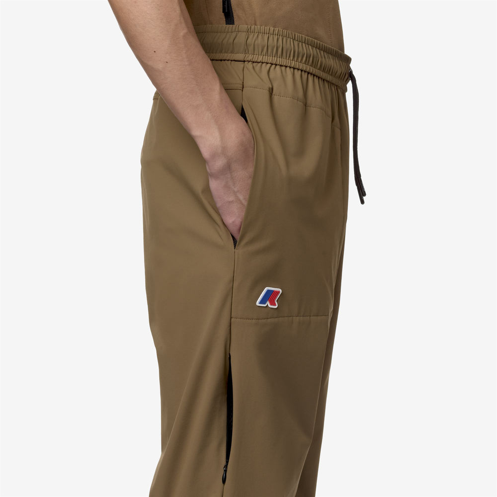 Brown Unisex Sport Trousers for City Travel with Comfortable Fit 02