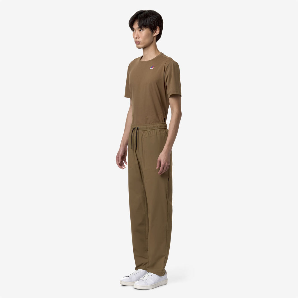 Pants_UNISEX_MED TRAVEL_Sport Trousers_Brown Corda - Commercial 5