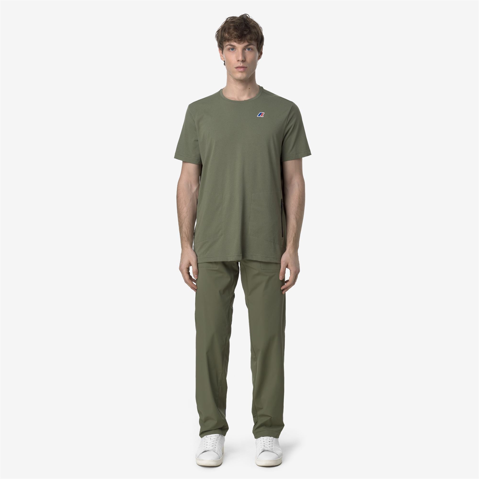Pants_UNISEX_MED TRAVEL_Sport Trousers_Green Lichen - Commercial 4