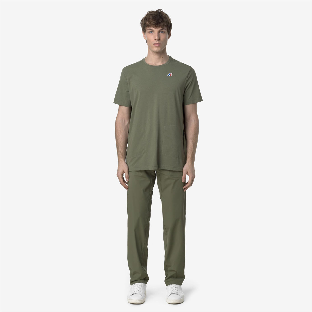 Pants_UNISEX_MED TRAVEL_Sport Trousers_Green Lichen - Commercial 4