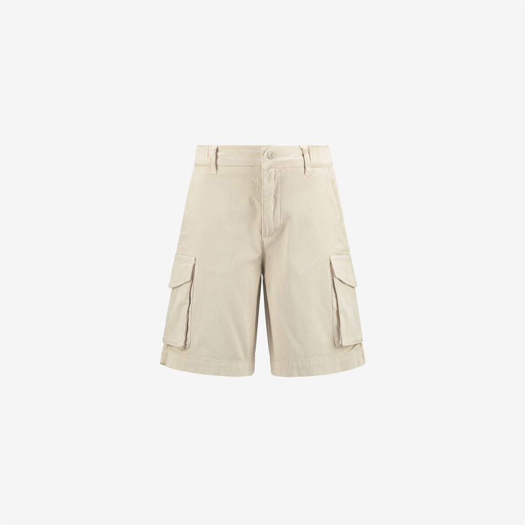 Shorts_Boy_P. DAVON_Cargo_BEIGE LT - Commercial 1