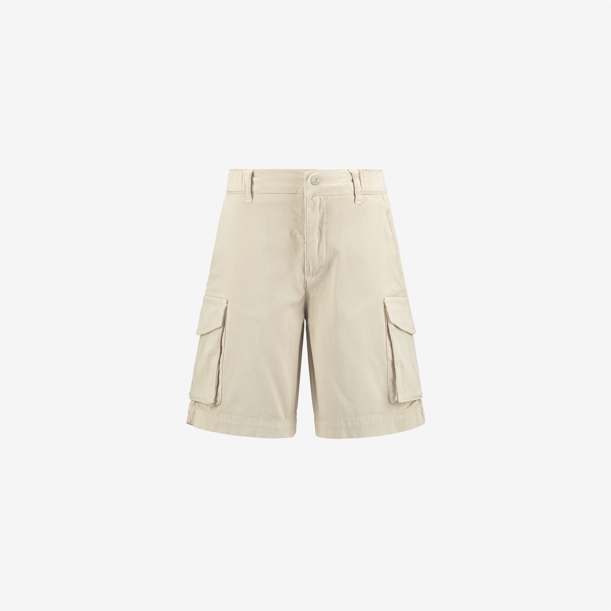 Shorts_Boy_P. DAVON_Cargo_BEIGE LT - Commercial 1