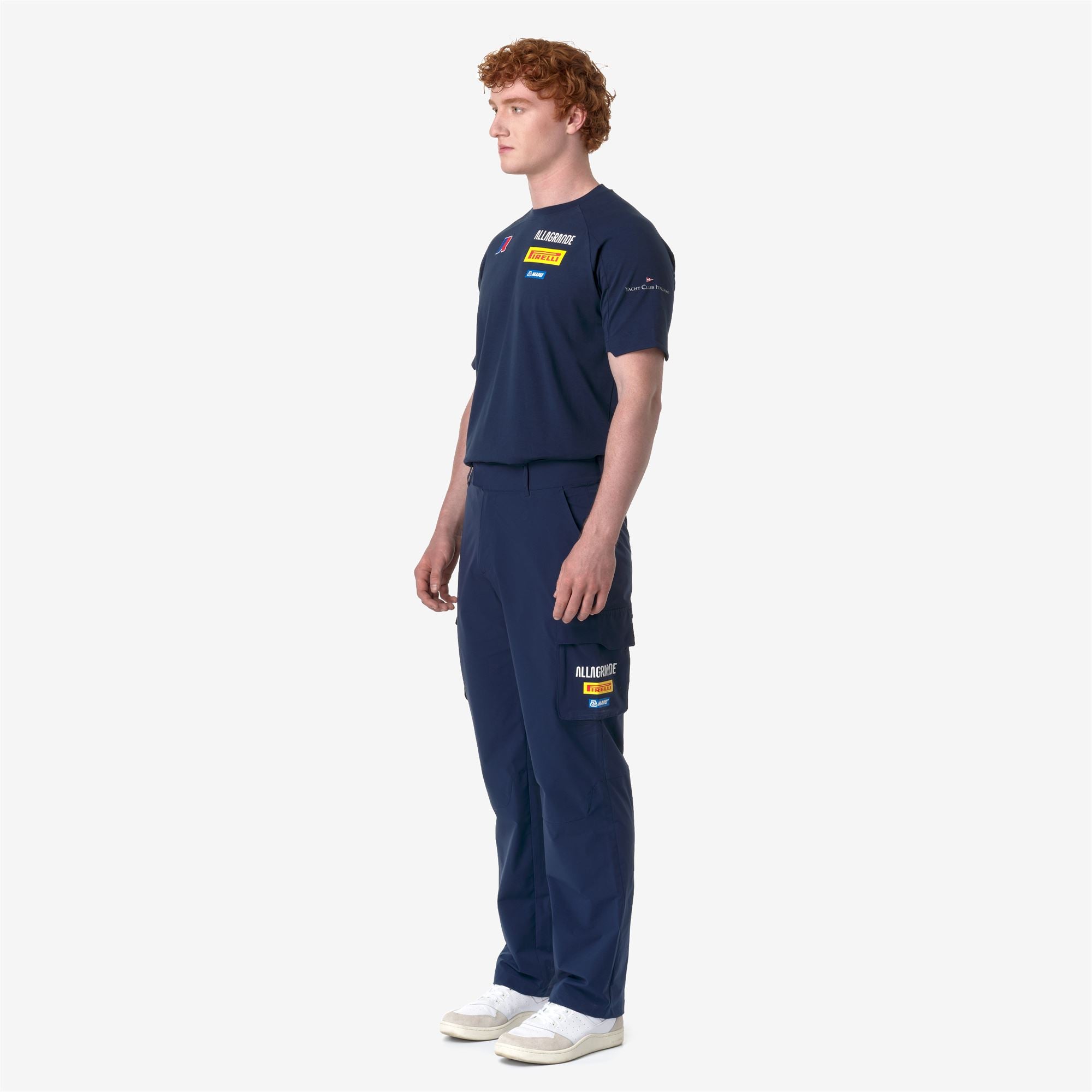 Pants_UNISEX_SAUCHAY ALLAGRANDE_Cargo_Blue Dress - Commercial 5