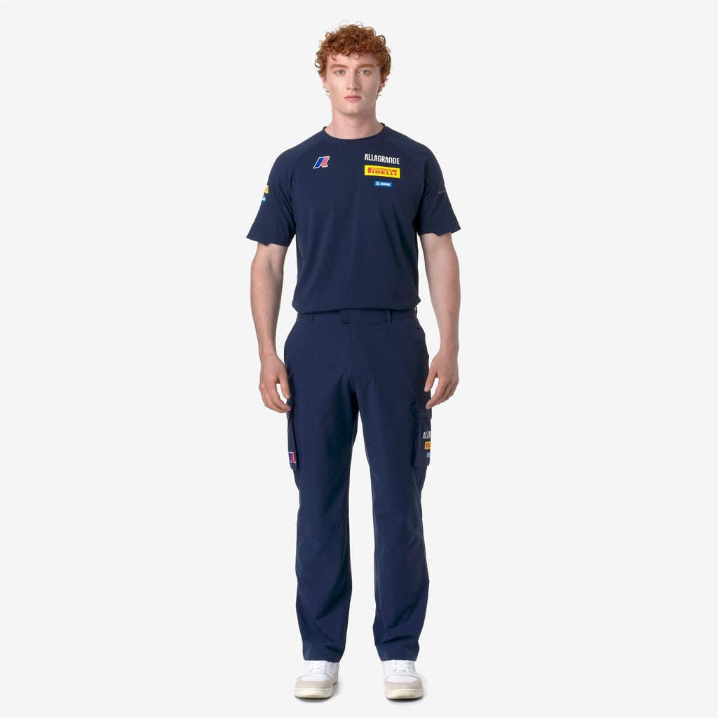 Pants_UNISEX_SAUCHAY ALLAGRANDE_Cargo_Blue Dress - Commercial 4