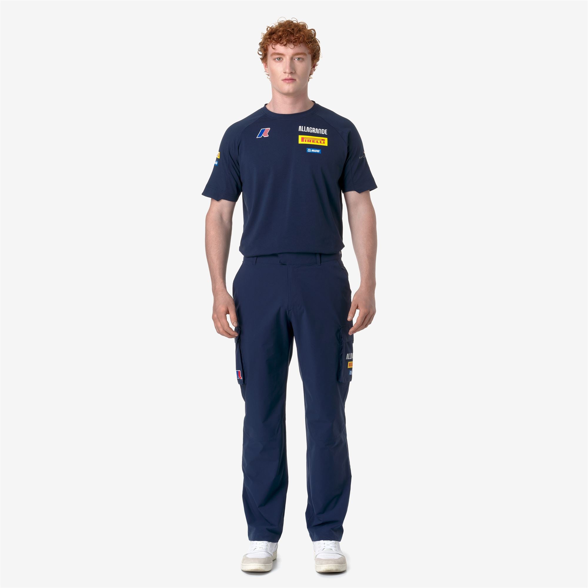 Pants_UNISEX_SAUCHAY ALLAGRANDE_Cargo_Blue Dress - Commercial 4
