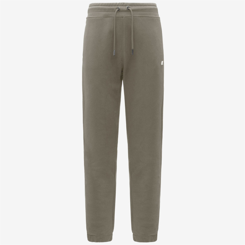 Pants_MAN_MICKYEL HEAVY FLEECE_Sport Trousers_Green Oak - Commercial 1