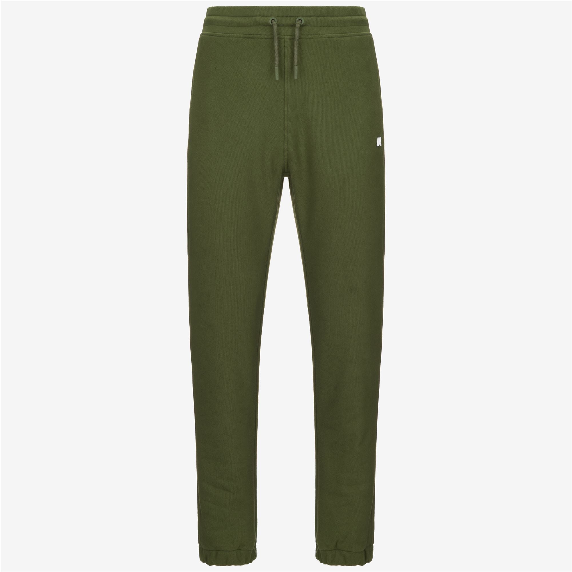Pants_MAN_MICKYEL HEAVY FLEECE_Sport Trousers_Green Cypress - Commercial 1