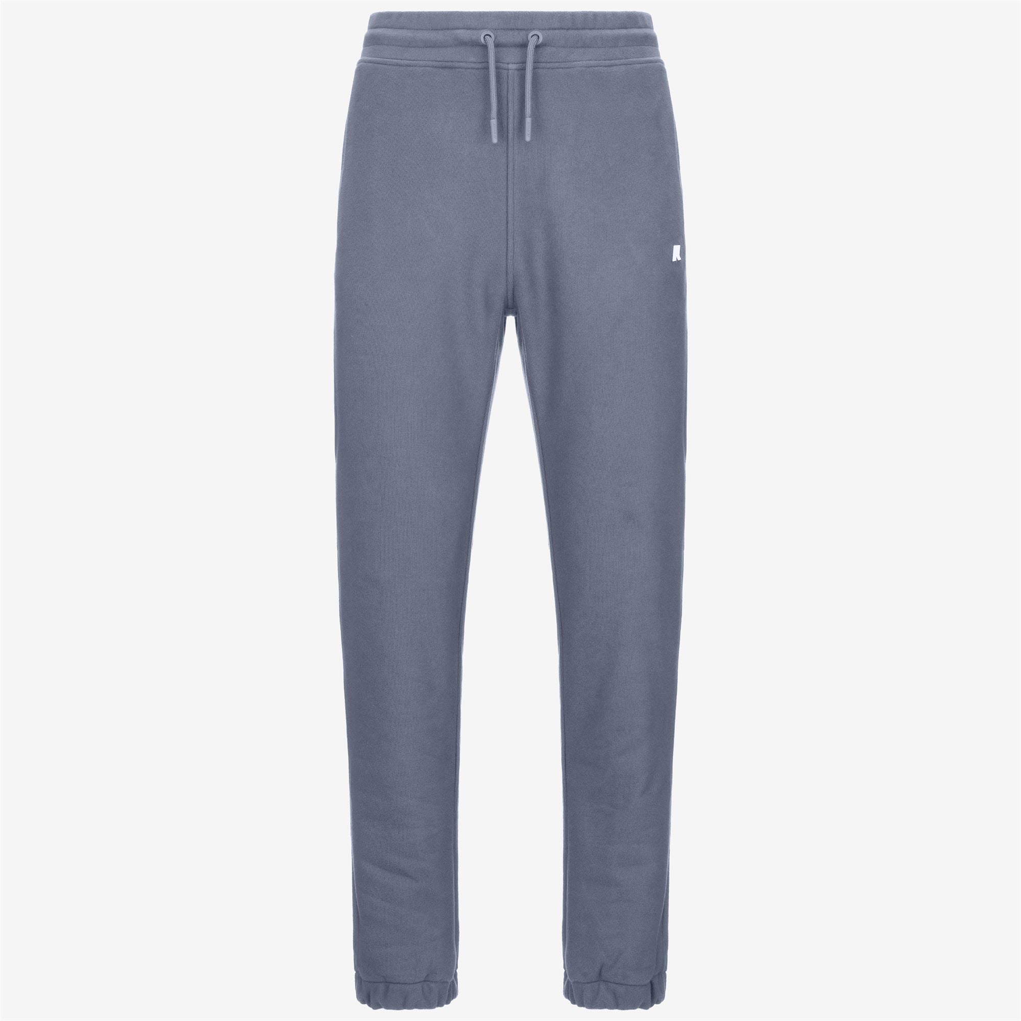 Pants_MAN_MICKYEL HEAVY FLEECE_Sport Trousers_Grey Blue Avio - Commercial 1