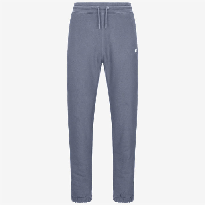Grey Blue Men's Fleece Jogging Pants for Athleisure and Comfort 5