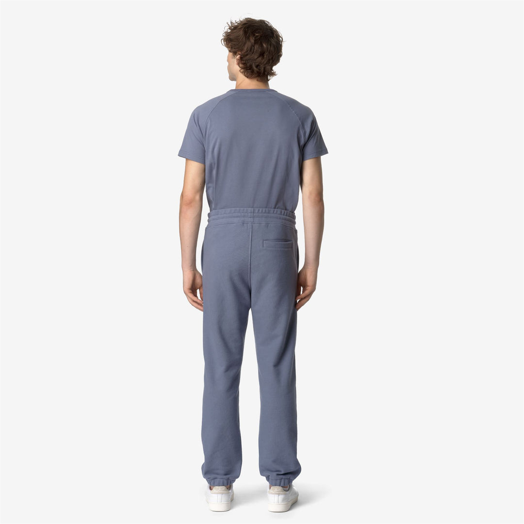 Grey Blue Men's Fleece Jogging Pants for Athleisure and Comfort main