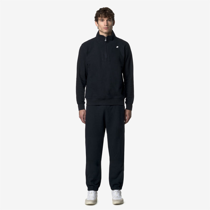 Deep Blue Men's Fleece Jogging Pants for Athleisure and Sports 1