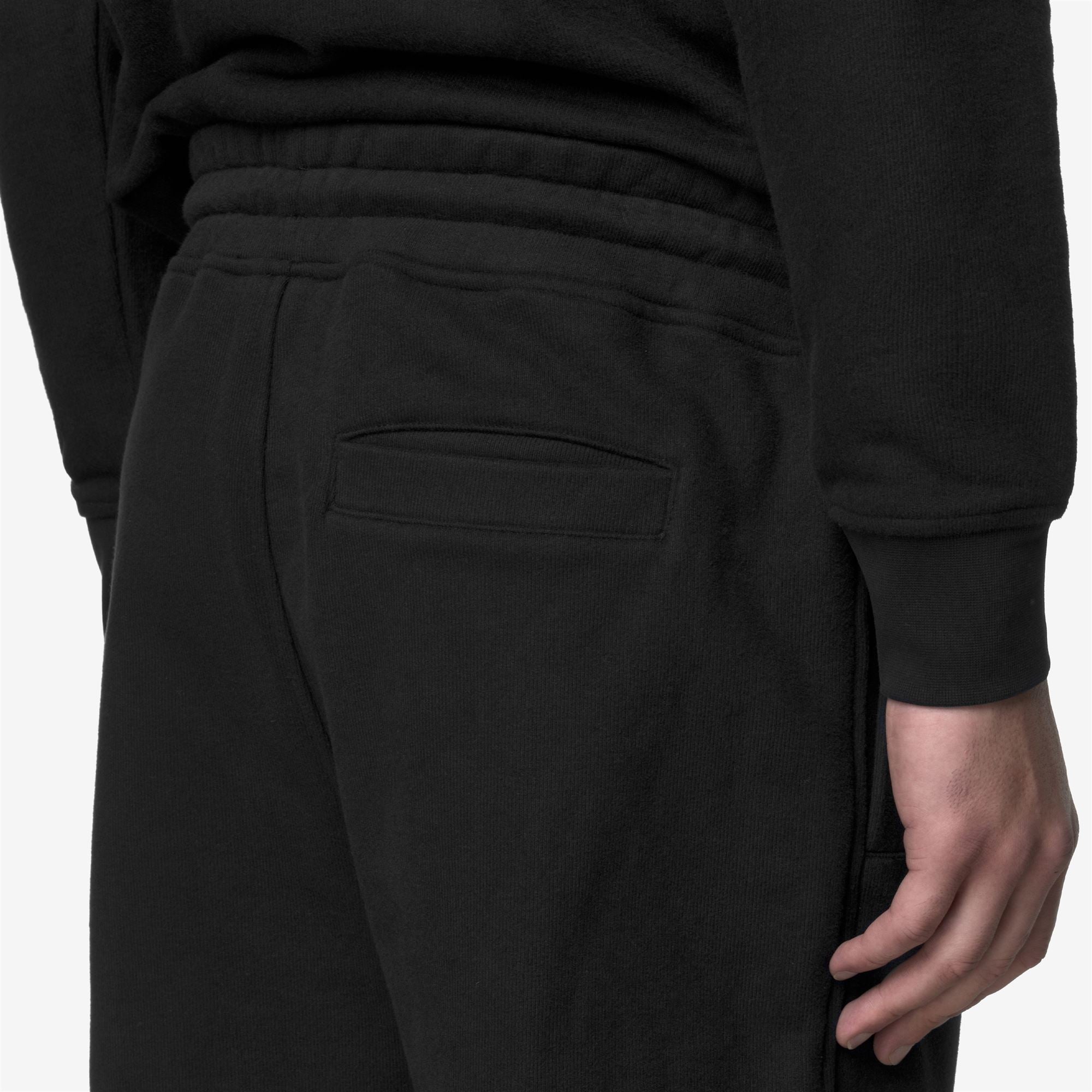 Pants_MAN_MICKYEL HEAVY FLEECE_Sport Trousers_Black Pure - Commercial 7