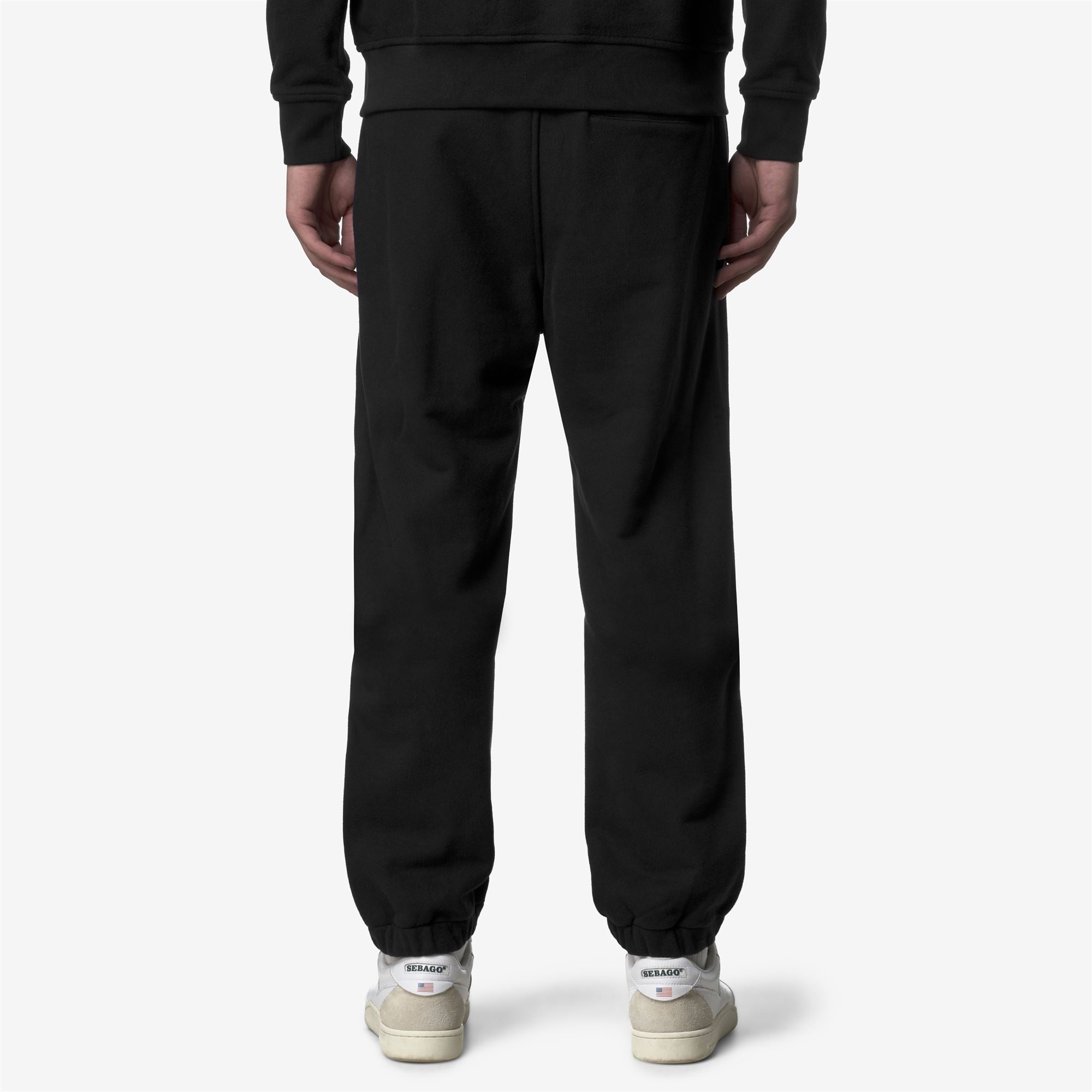 Pants_MAN_MICKYEL HEAVY FLEECE_Sport Trousers_Black Pure - Commercial 6
