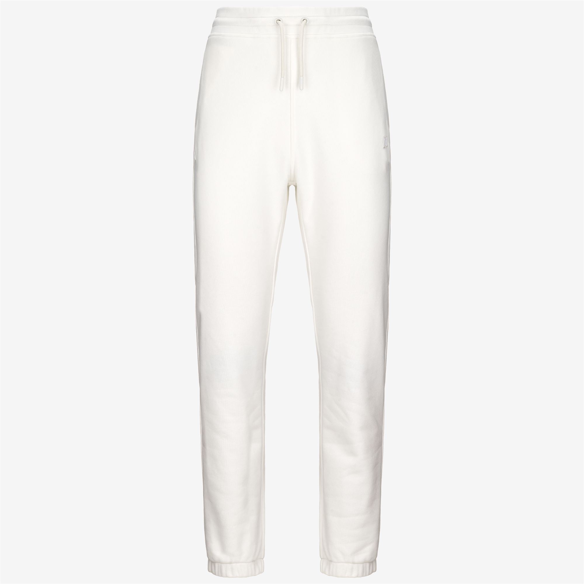 Pants_MAN_MICKYEL HEAVY FLEECE_Sport Trousers_White Gardenia - Commercial 1