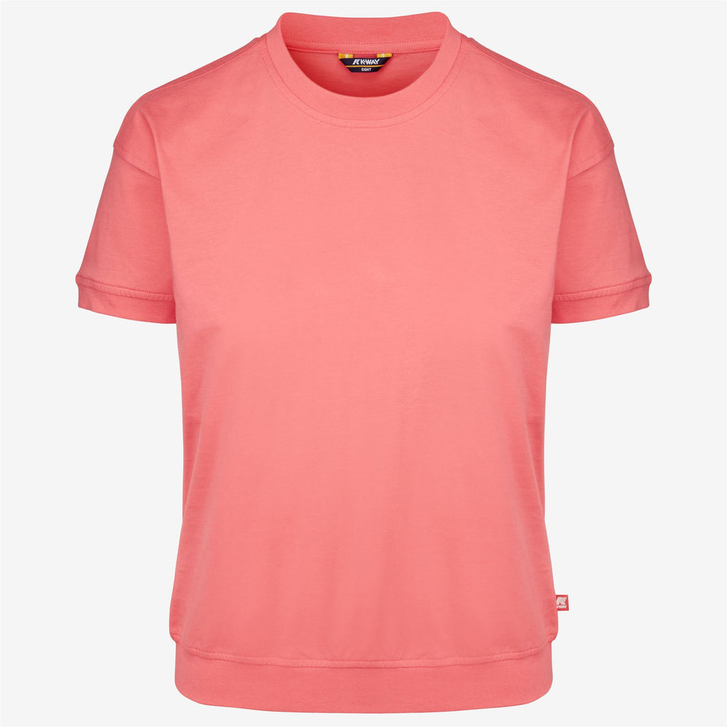 T-Shirts & Top_WOMAN_RUBY_T-Shirt_Pink Md - Commercial 1