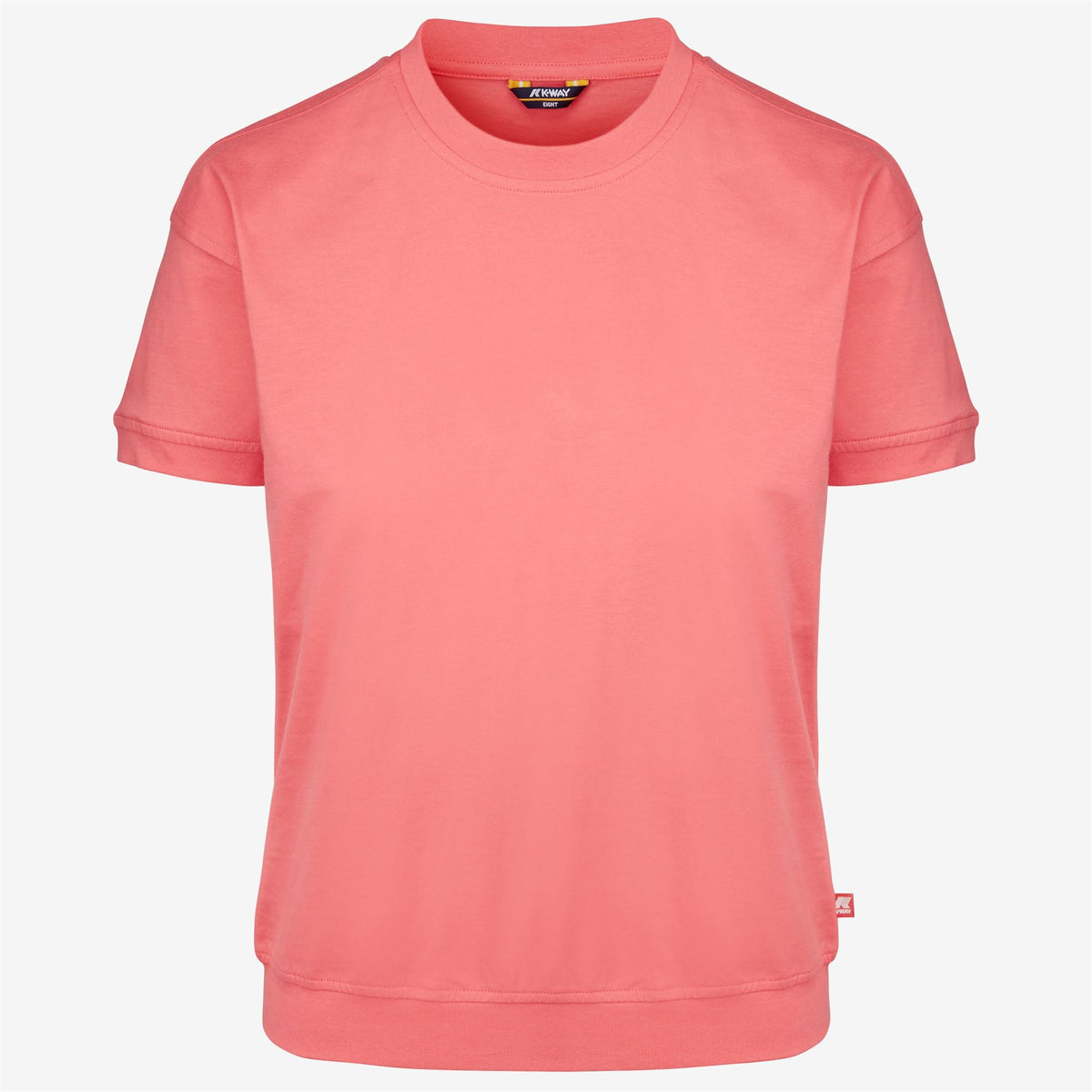 T-Shirts & Top_WOMAN_RUBY_T-Shirt_Pink Md - Commercial 1