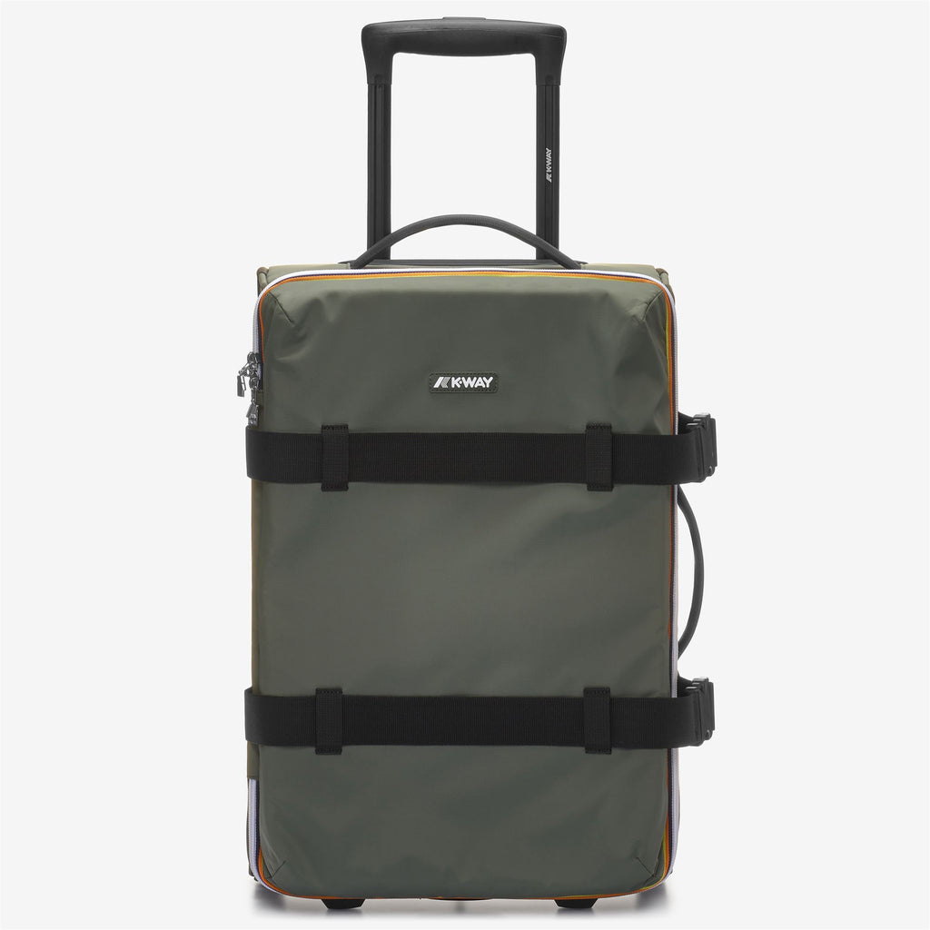 Luggage Bags Unisex BLOSSAC S Trolley GREEN BLACKISH - BLACK PURE Photo (jpg Rgb)			