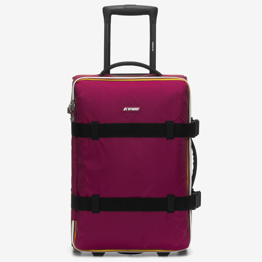 Luggage Bags_Unisex_BLOSSAC S_Trolley_RED DK-BLACK PURE - Commercial 1
