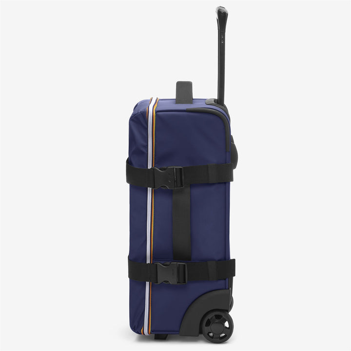 Deep Blue Unisex Trolley Luggage Bag with Organiser Pockets 2