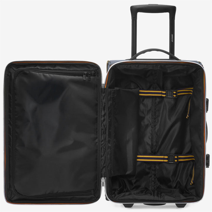 Blue Unisex Luggage Trolley Suitcase with Organiser Compartments 3