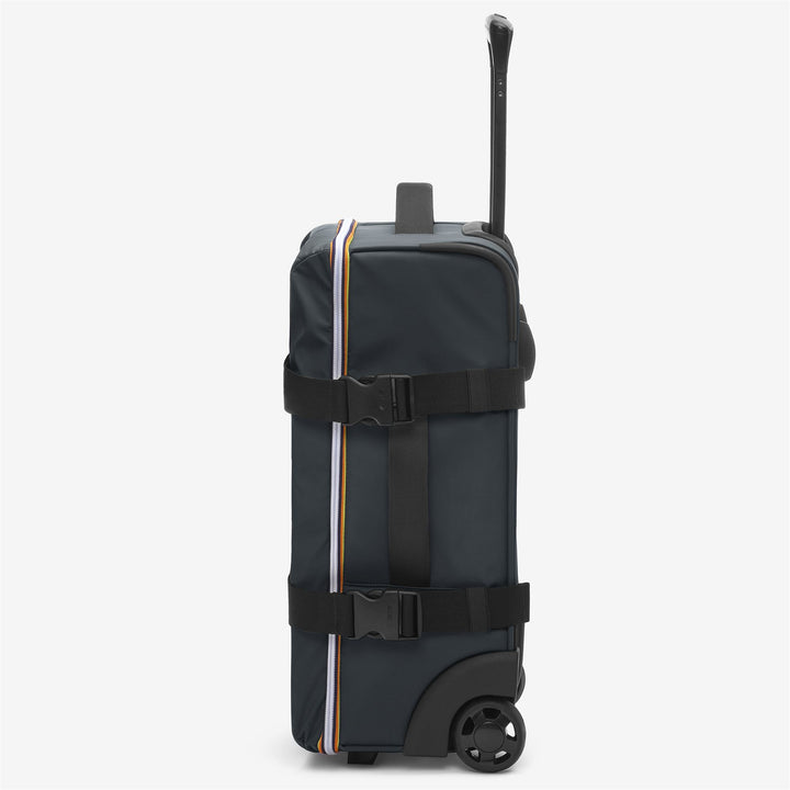 Valigia trolley da cabina unisex grigia con tasche organizzative 2