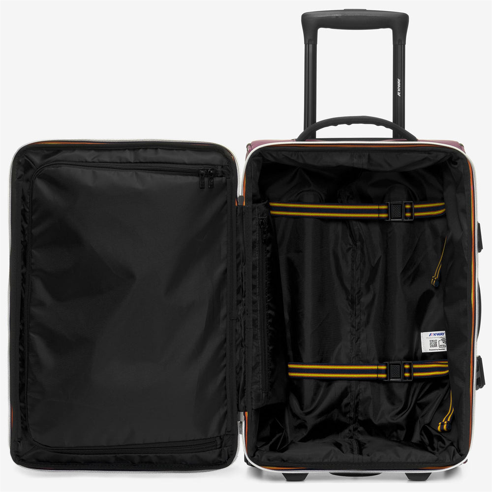 BLOSSAC S - Luggage Bags - Trolley - Unisex - VIOLET MAUVE WINE-BLACK PURE 02