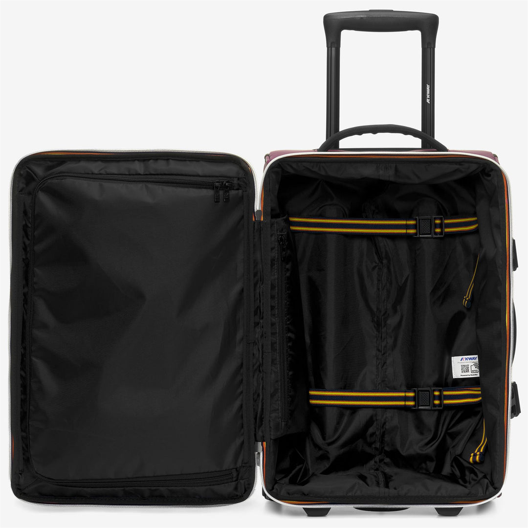 BLOSSAC S - Luggage Bags - Trolley - Unisex - VIOLET MAUVE WINE-BLACK PURE main