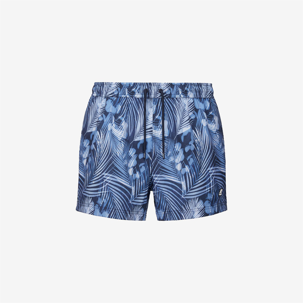 Bathing Suits_MAN_AIRY GRAPHIC_Swimming Trunks_Indigo Jungle - Commercial 1