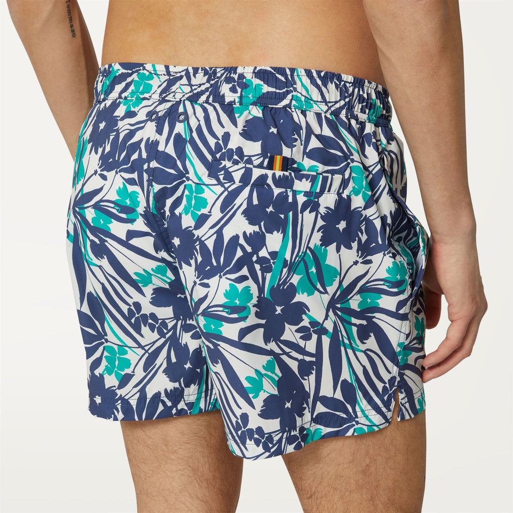 Bathing Suits_MAN_AIRY GRAPHIC_Swimming Trunks_Flowers White Indigo - Commercial 7