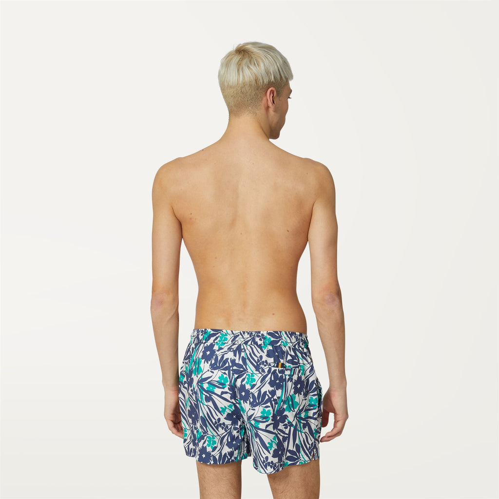 Bathing Suits_MAN_AIRY GRAPHIC_Swimming Trunks_Flowers White Indigo - Commercial 6