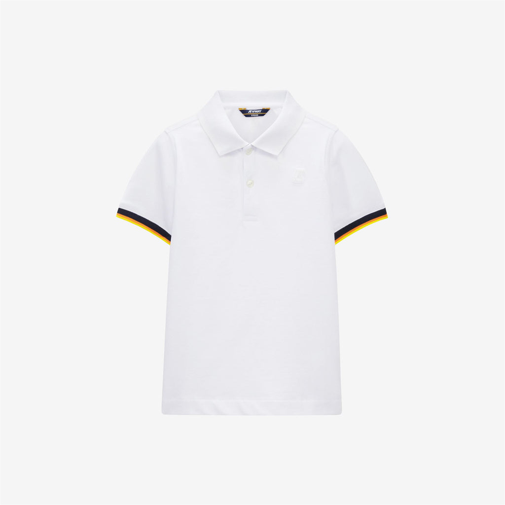 Polo Shirts_Boy_P. VINCENT_Polo_White - Commercial 1