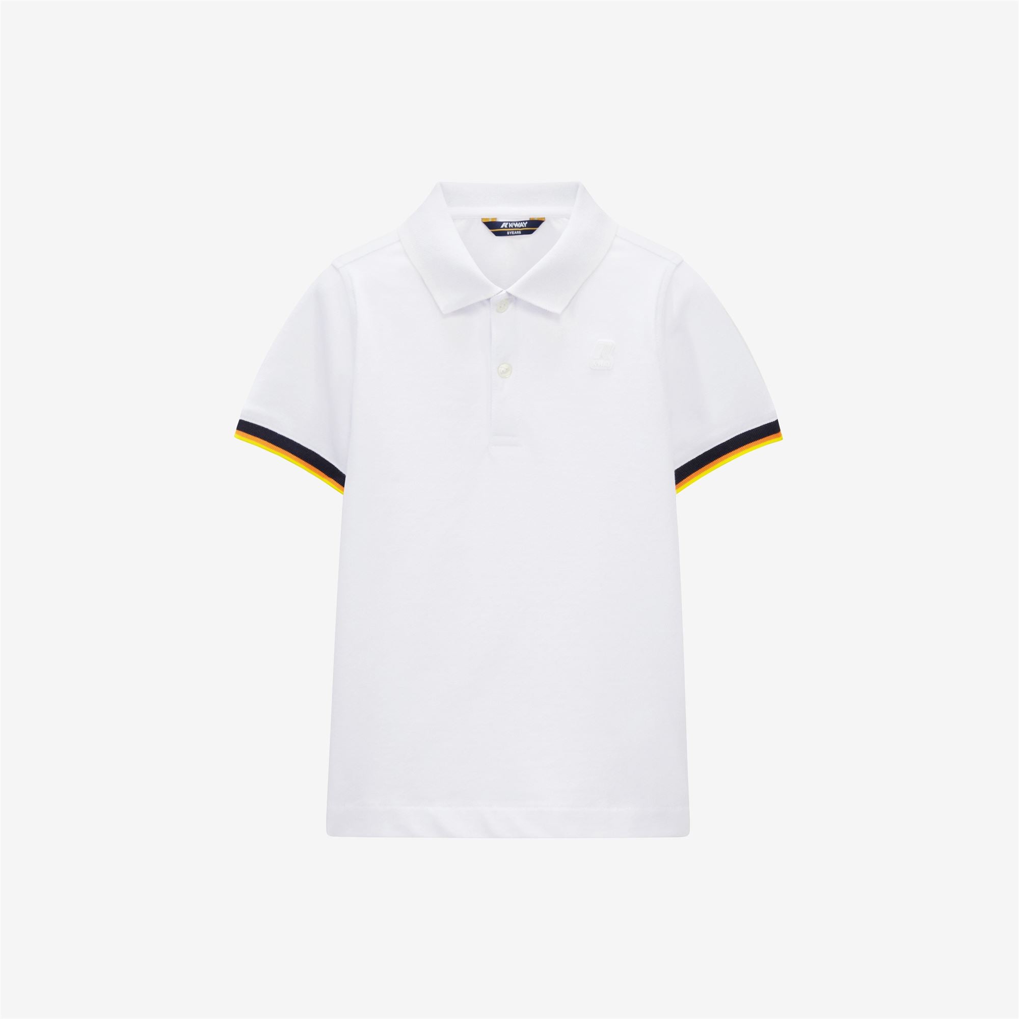 Polo Shirts_Boy_P. VINCENT_Polo_White - Commercial 1
