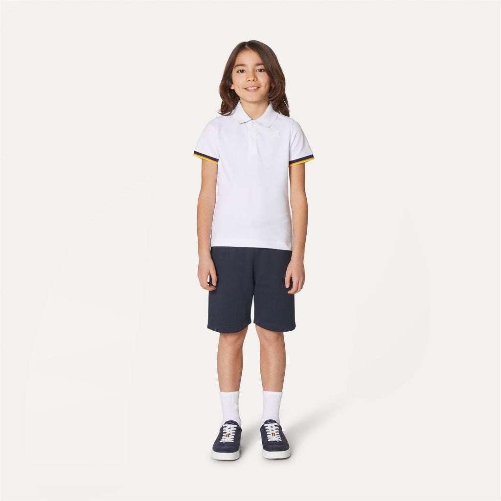 Polo Shirts_Boy_P. VINCENT_Polo_White - Commercial 4