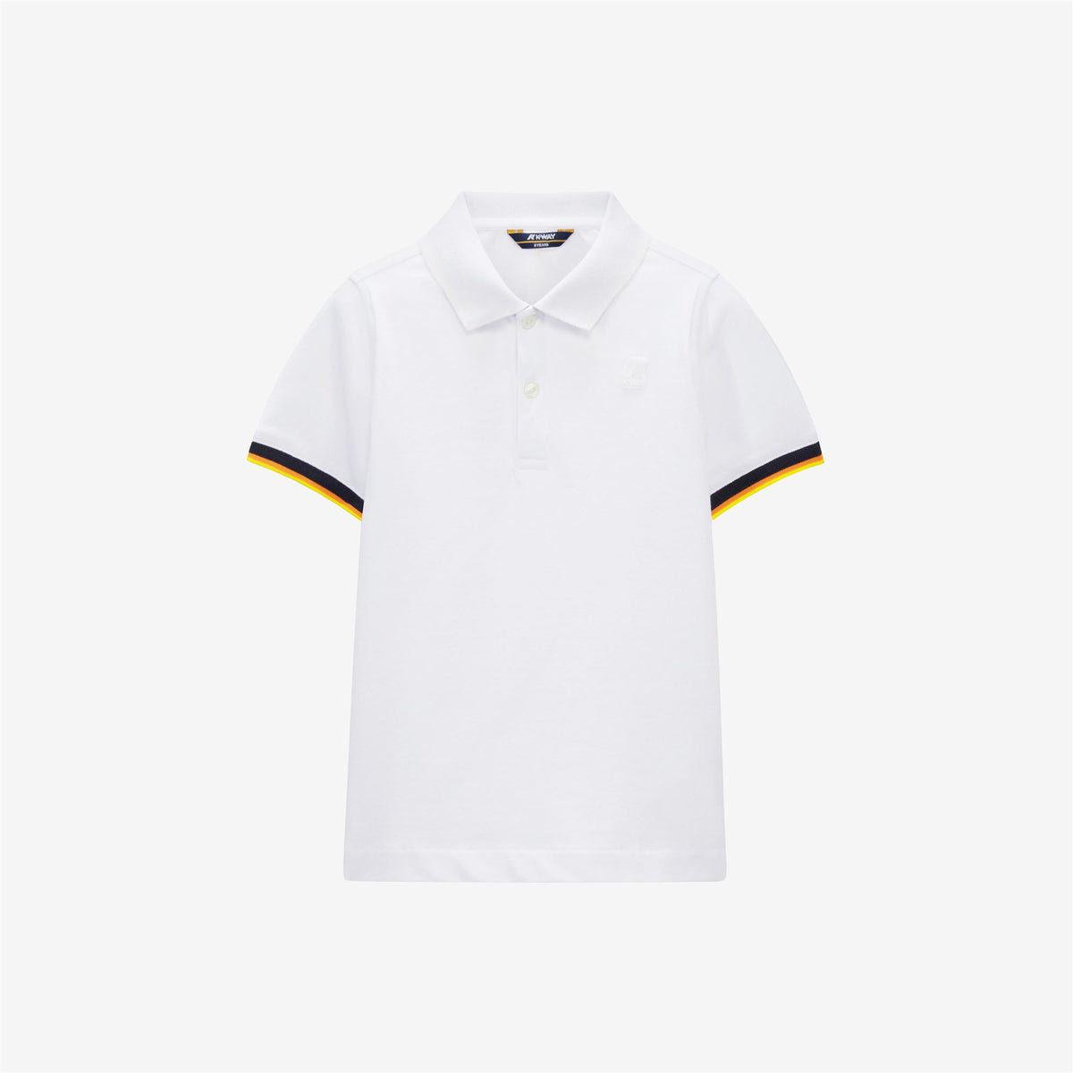 Polo Shirts_Boy_P. VINCENT_Polo_White - Commercial 1