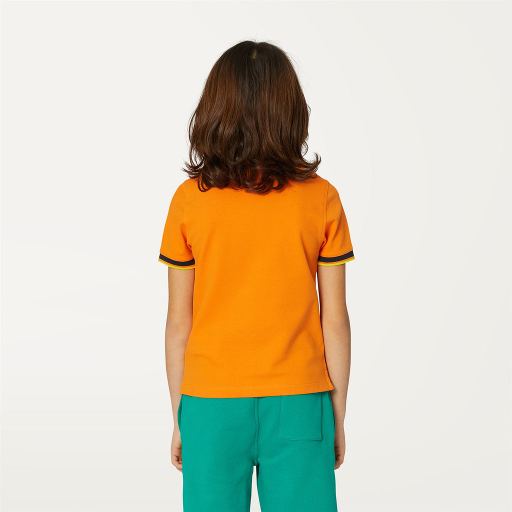 Polo Shirts_Boy_P. VINCENT_Polo_Orange Russet - Commercial 6