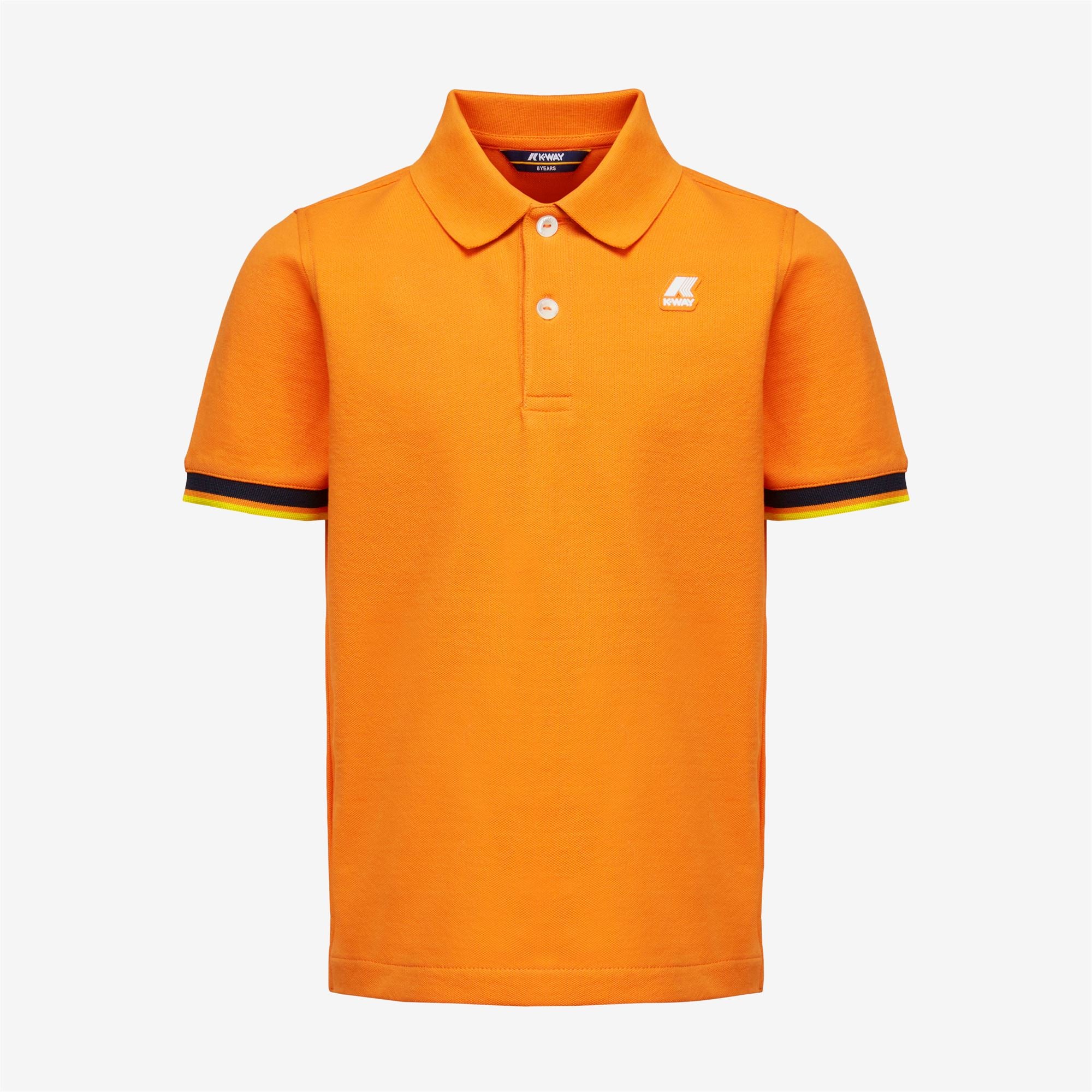 Polo Shirts_Boy_P. VINCENT_Polo_Orange Russet - Commercial 1