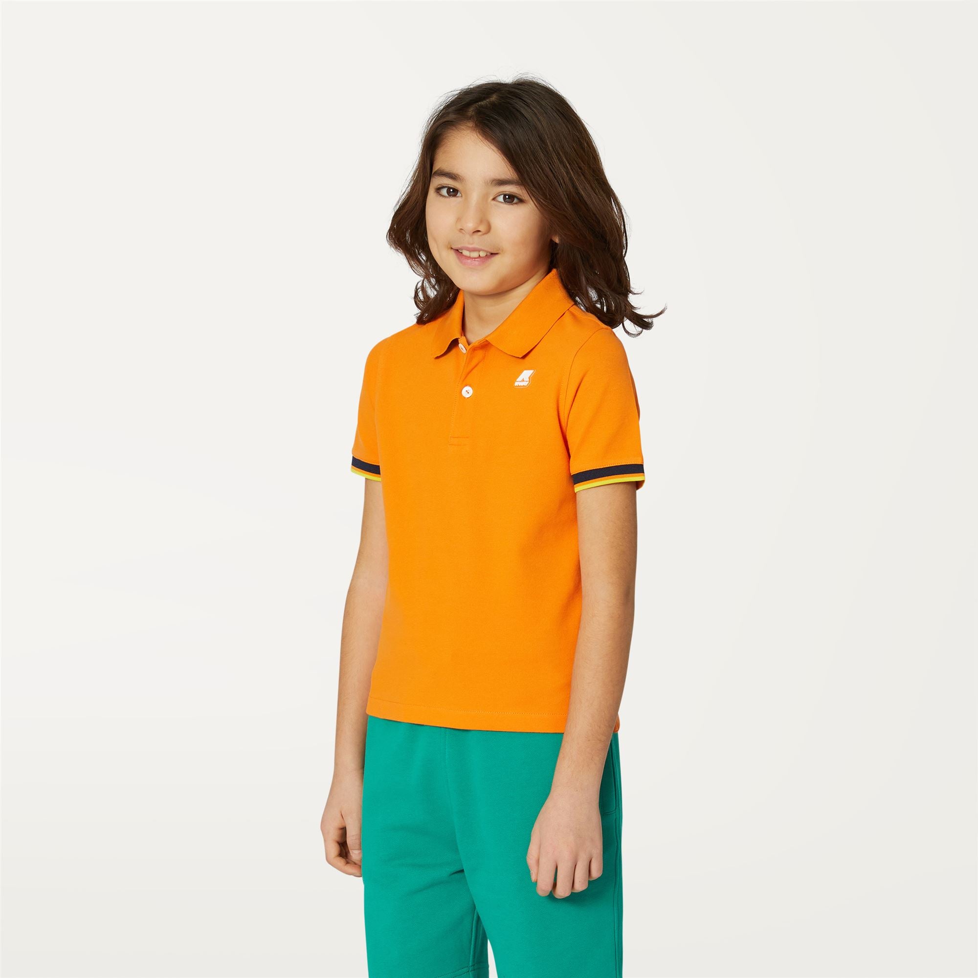 Polo Shirts_Boy_P. VINCENT_Polo_Orange Russet - Commercial 5