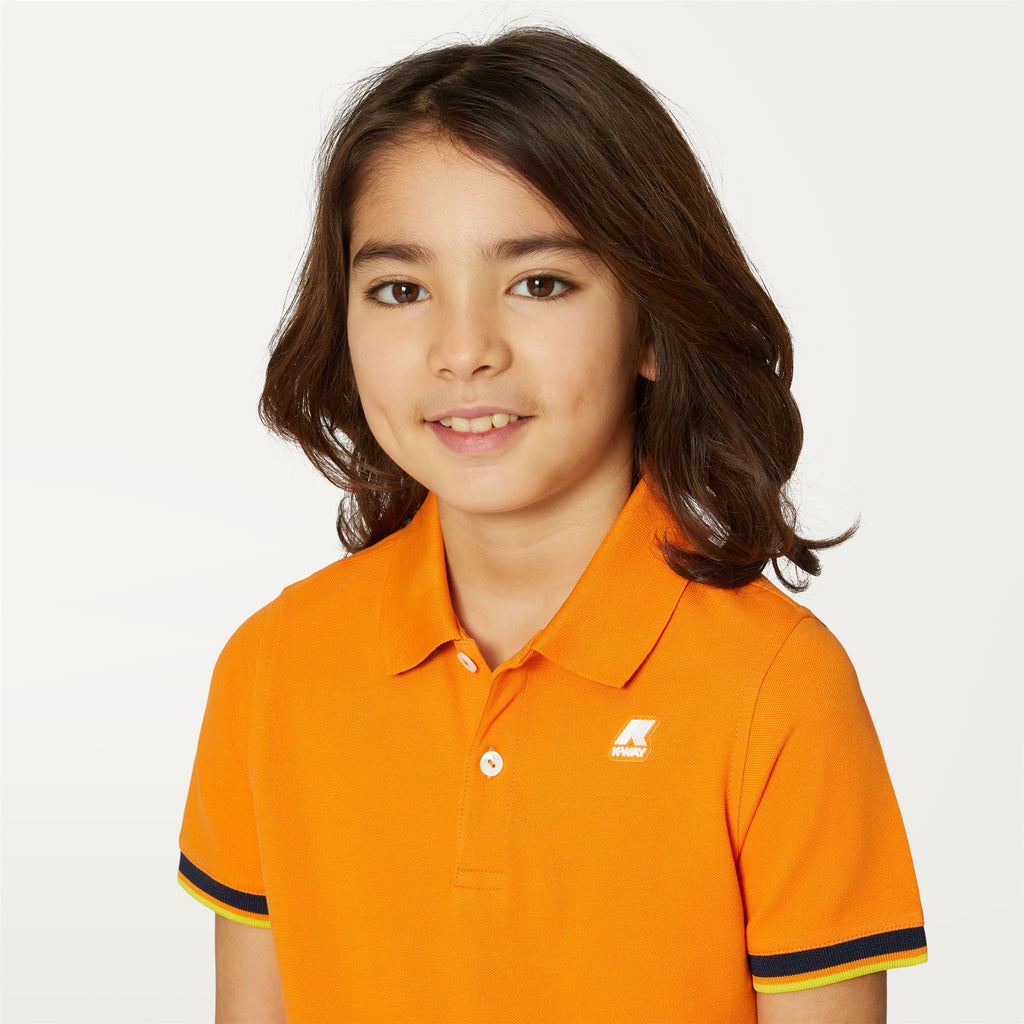 Polo Shirts_Boy_P. VINCENT_Polo_Orange Russet - Commercial 7