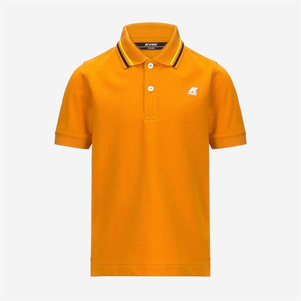 Polo Shirts_Boy_P. VINCENT_Polo_Orange Md - Commercial 1