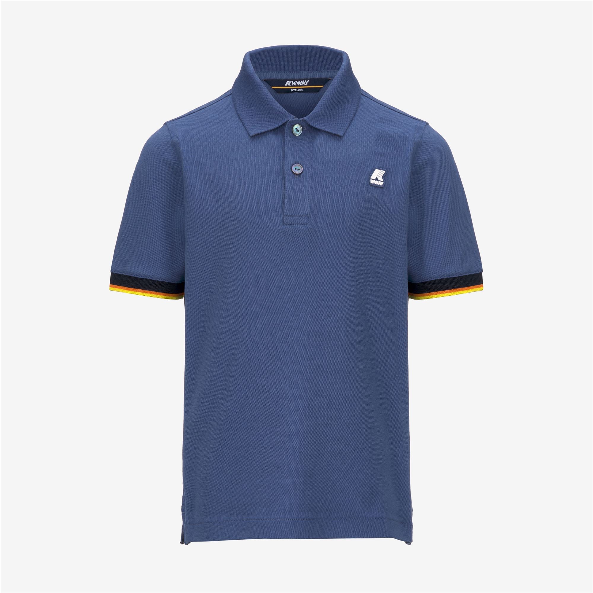 Polo Shirts_Boy_P. VINCENT_Polo_Blue Fiord - Commercial 1