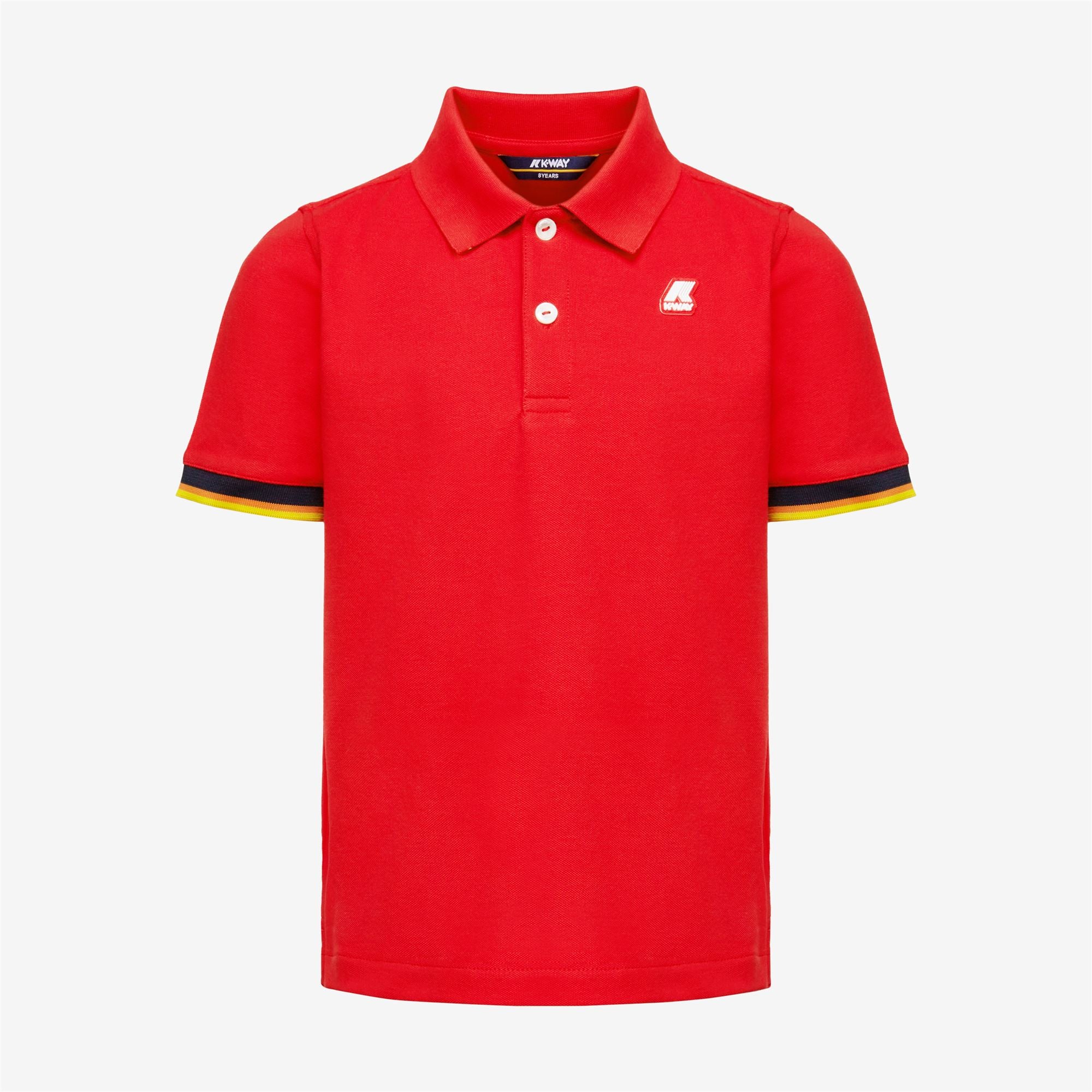 Polo Shirts_Boy_P. VINCENT_Polo_Red - Commercial 1