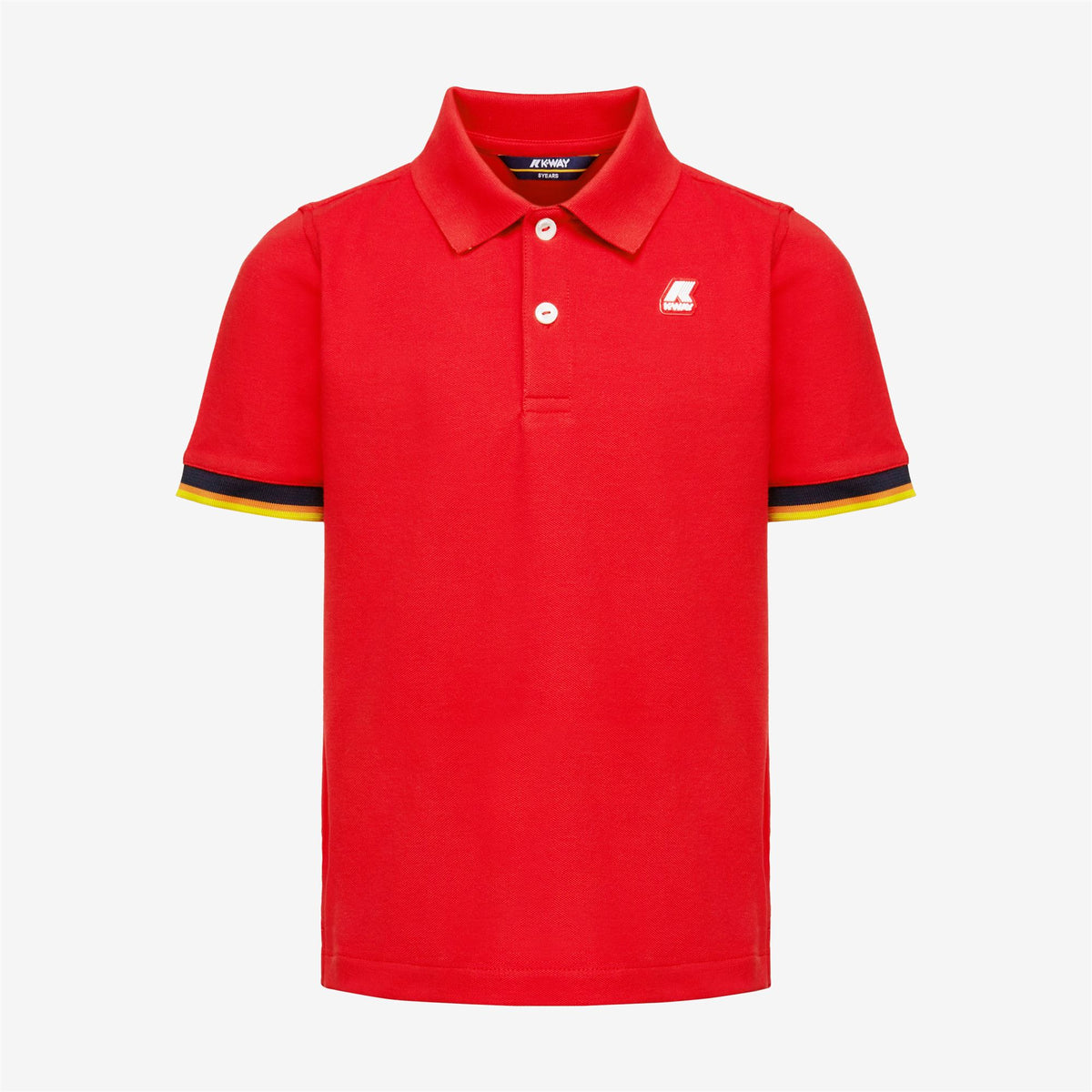 Polo Shirts_Boy_P. VINCENT_Polo_Red - Commercial 1