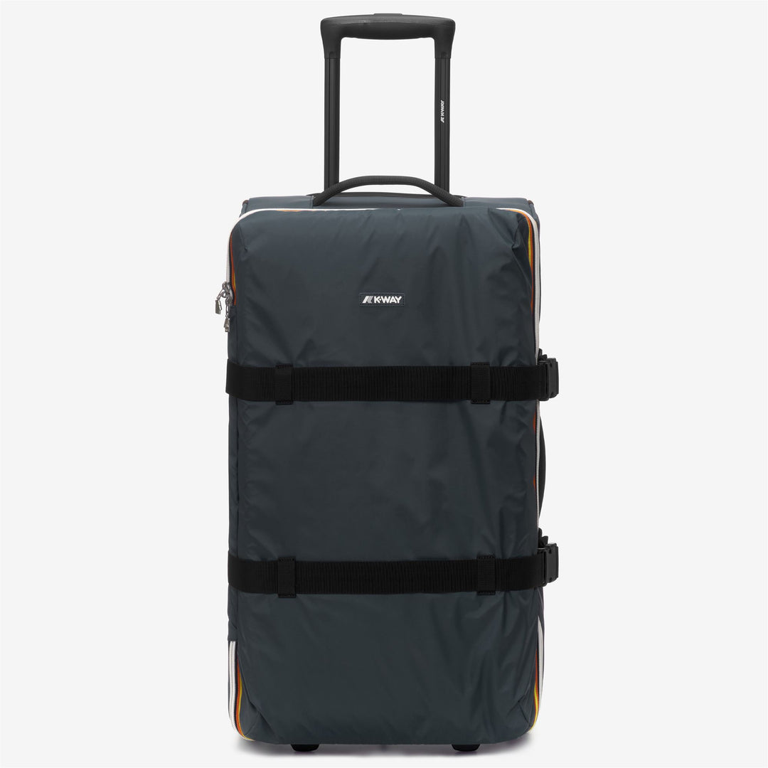 Borsa trolley Blossac M unisex grigia con ruote 01