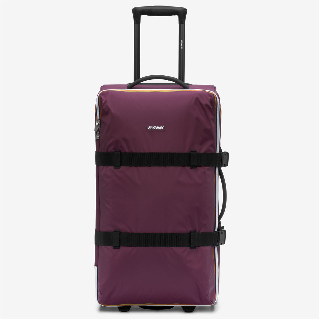 BLOSSAC M - Luggage Bags - Trolley - Unisex - VIOLET MAUVE WINE-BLACK PURE 01