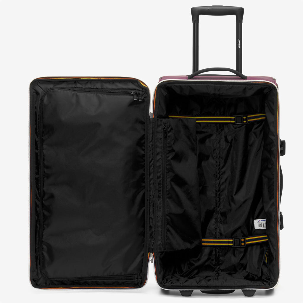 Luggage Bags_Unisex_BLOSSAC M_Trolley_Violet Mauve Wine-Black Pure - Commercial 3