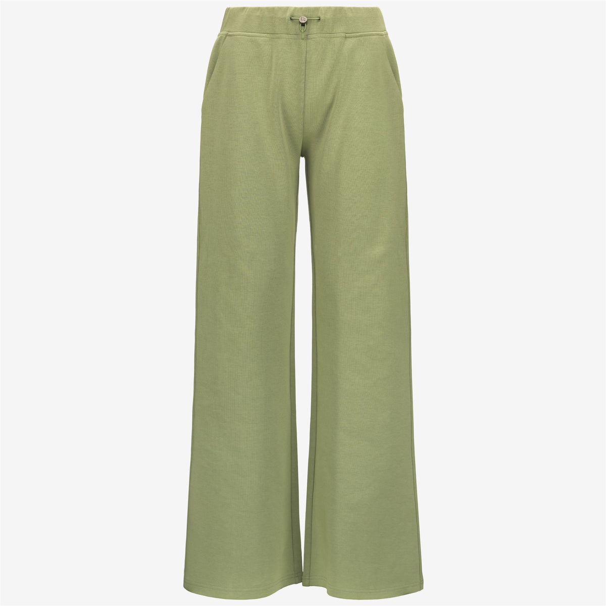 Pants_Woman_JENIE INTERLOCK_Sport Trousers_Green Sage - Commercial 1