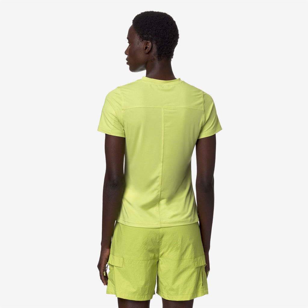 T-Shirts & Top_Woman_GANNAT_T-Shirt_Green Celery - Commercial 6