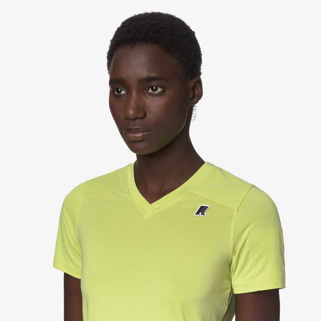 T-Shirts & Top_Woman_GANNAT_T-Shirt_Green Celery - Commercial 7