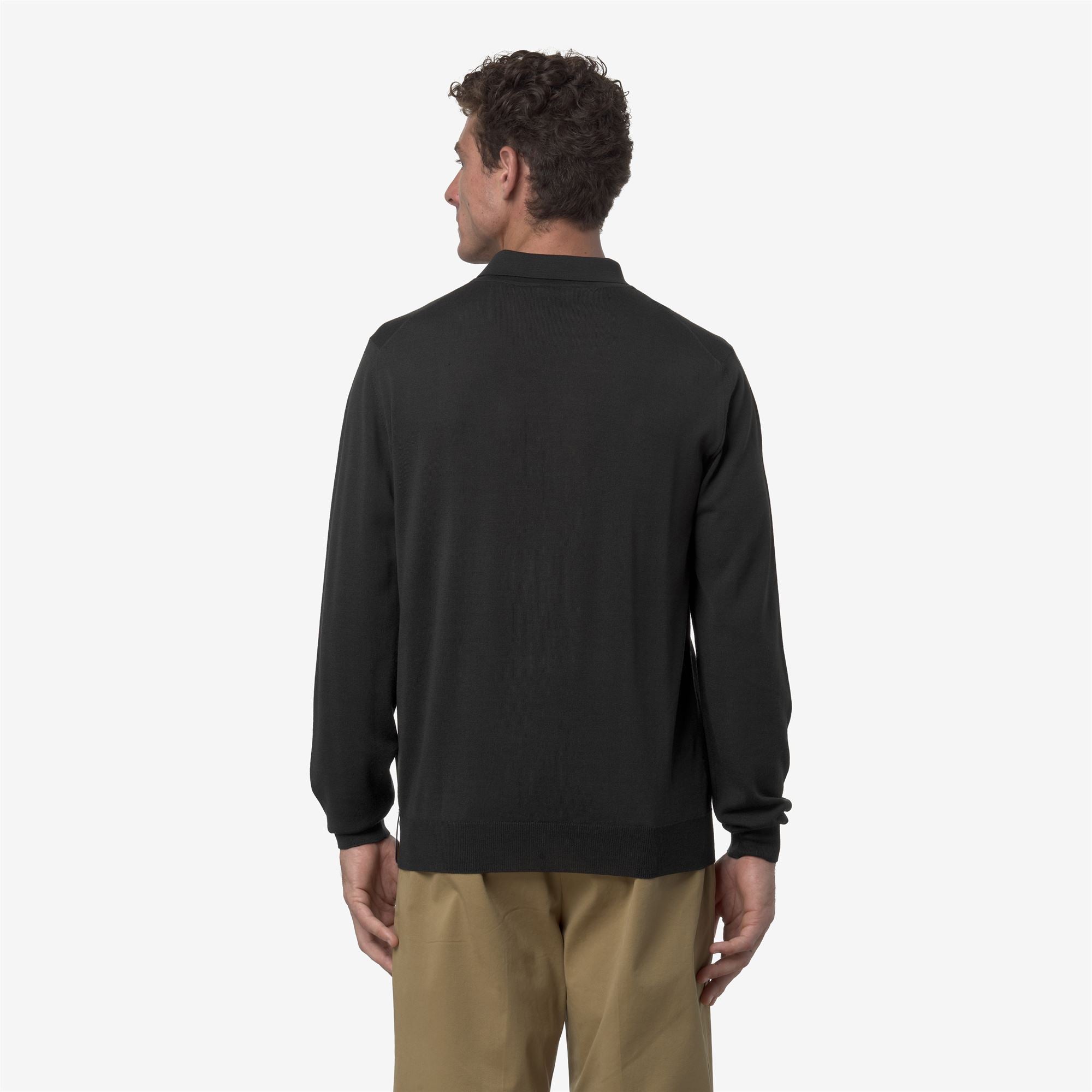 Knitwear_MAN_REY WOOL MERINO BLEND_Pull Over_Grey Shadow Dk - Commercial 6