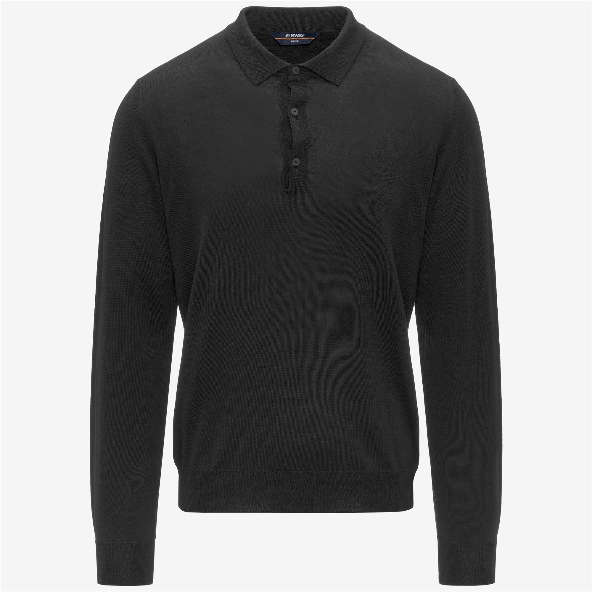Knitwear_MAN_REY WOOL MERINO BLEND_Pull Over_Grey Shadow Dk - Commercial 1
